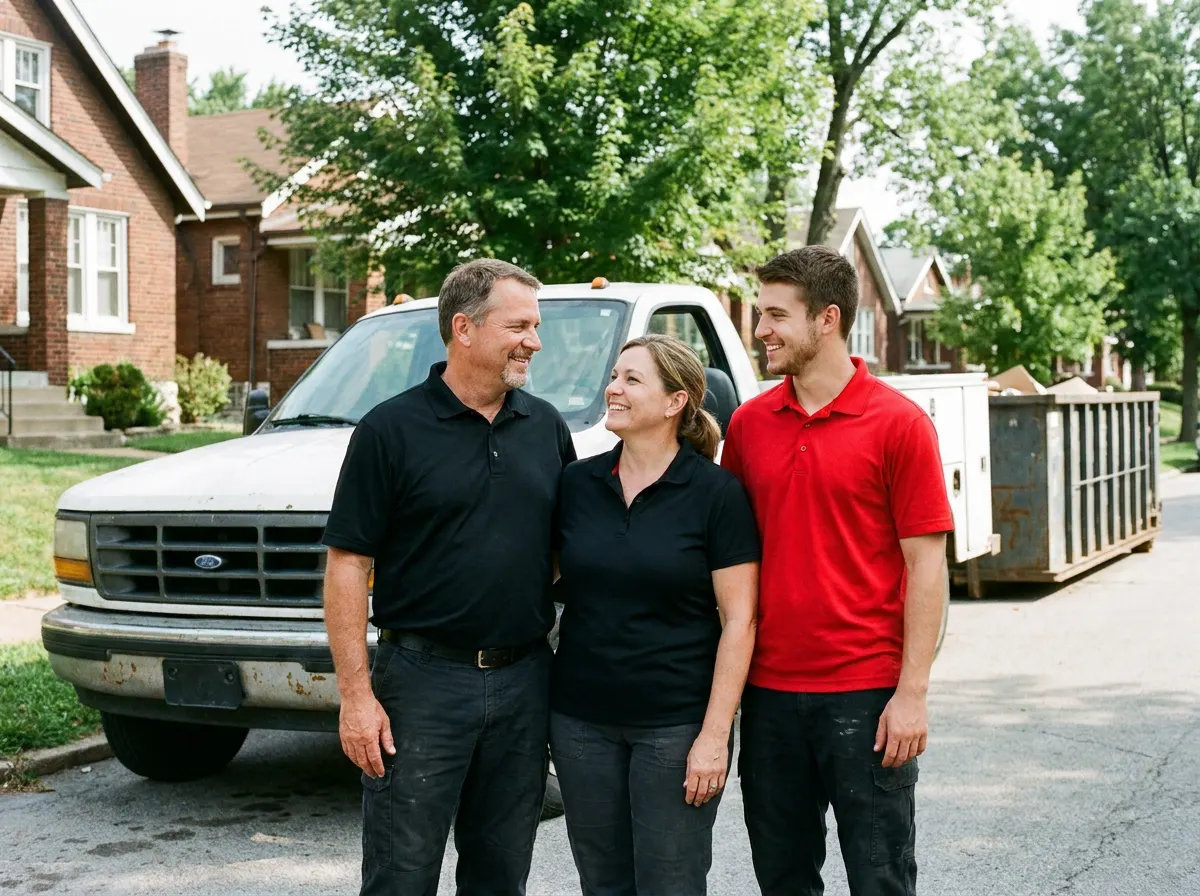The Silverback Dumpster Rental team, dumpster rental in St. Louis, MO